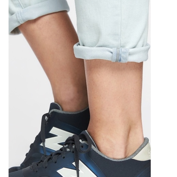 Athleta Jeans Sculptek Lt Blue Biscayne 0 24x26.5 Skinny Ankle Stretchy Comfy - Picture 13 of 16